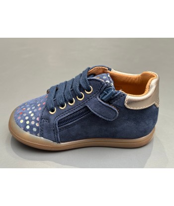 Bottines Babybotte 5017B203 Fasty zip Anaïs denim marine or H24 online