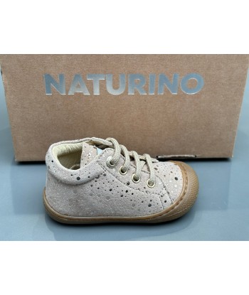 Bottines naturino cocoon suede dotted taupe H24 Vous souhaitez 