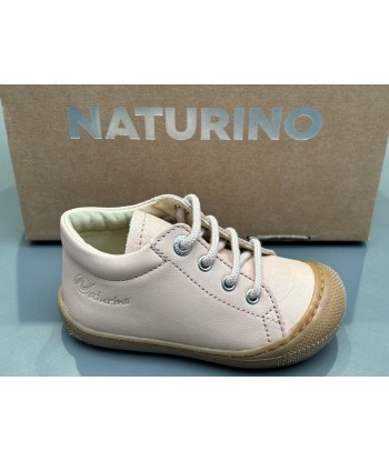 Bottines naturino cocoon nappa spazz sole honey cipria rose H24 Fin de série