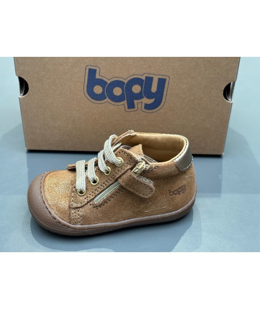 Bottines bopy jefloc camel sur le site 