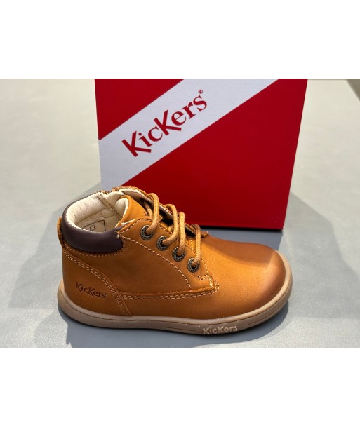 Bottines kickers tackland camel marron prix