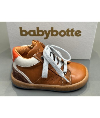 Bottines Babybotte 5076B138 favori zip texano cognac est présent 