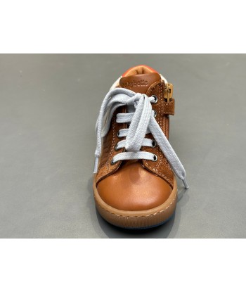 Bottines Babybotte 5076B138 favori zip texano cognac est présent 