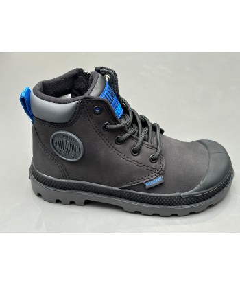 Bottines Palladium pampa hi cuff black acheter en ligne