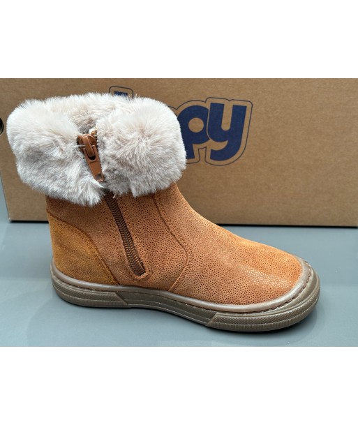 Boots chaudes bopy 9700 Odessa cognac l'évolution des habitudes 