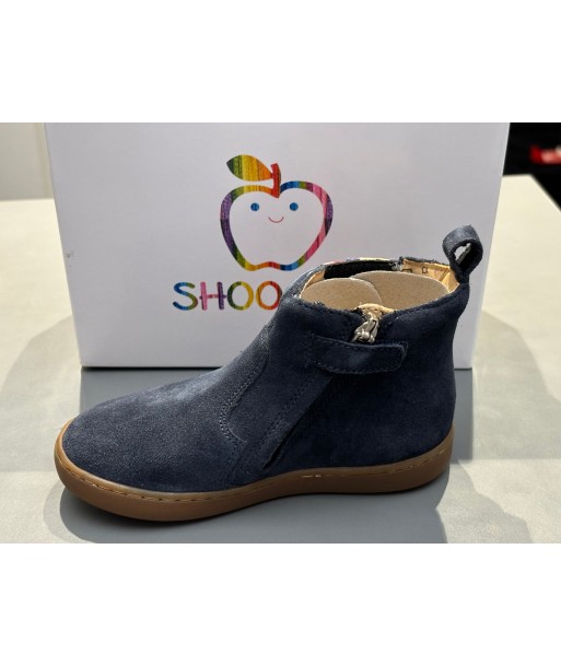 Boots Shoo pom play New shine velours oily navy vous aussi creer 