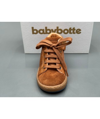 Bottines Babybotte 5076B038 4 favori zip texano cognac prix