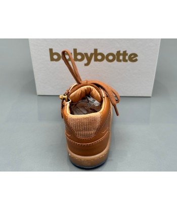 Bottines Babybotte 5076B038 4 favori zip texano cognac prix