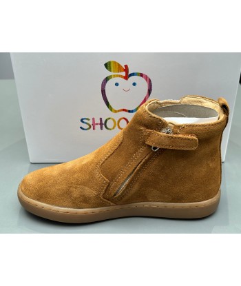 Boots Shoo pom play New Apple velours oily DK camel les muscles