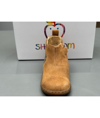 Boots Shoo pom Bouba Apple velours camel pas cher