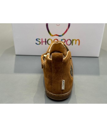 Boots Shoo pom Bouba New Apple velours DK camel pas cher chine