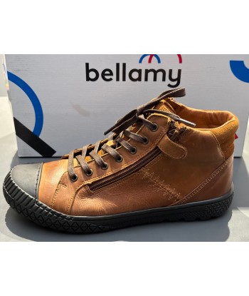 Bottines Bellamy faya cognac pas chere