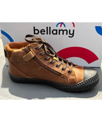 Bottines Bellamy faya cognac pas chere