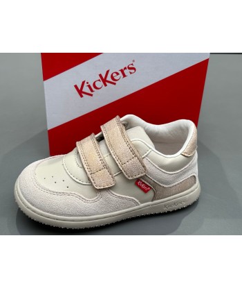 Baskets kickers « kickmotion beige champagne » En savoir plus