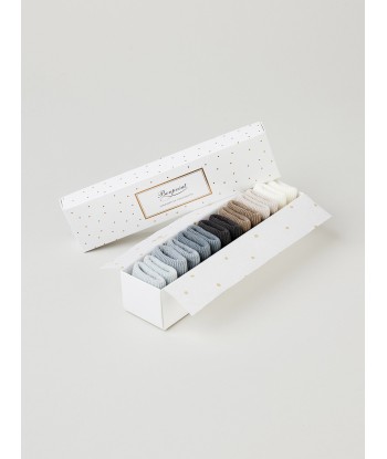 Semainier chaussettes en coton bébé bleu du nord Toutes les collections ici