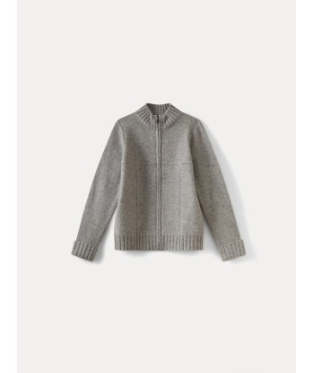 Cardigan en cachemire garçon gris chiné clair 50-70% off 