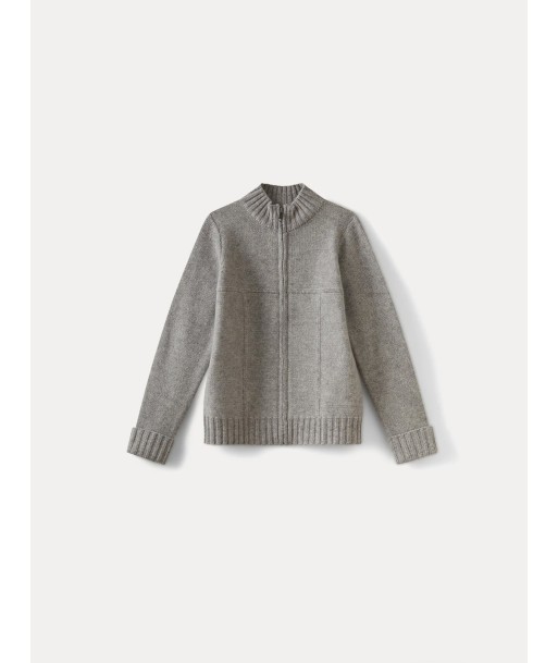 Cardigan en cachemire garçon gris chiné clair 50-70% off 