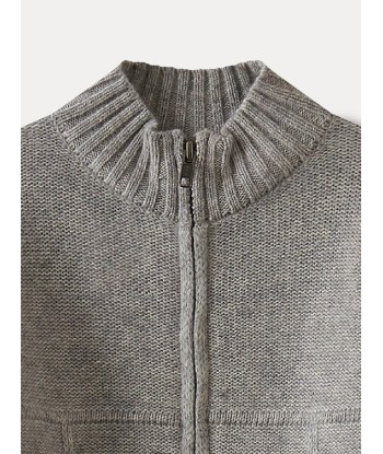 Cardigan en cachemire garçon gris chiné clair 50-70% off 