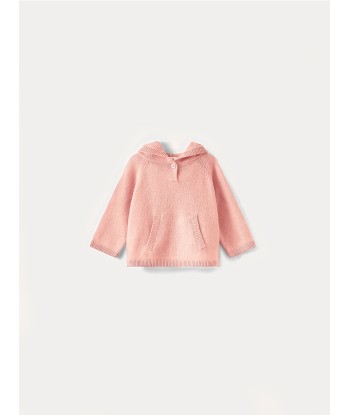 Pull en cachemire bébé rose fané Comparez plus de prix