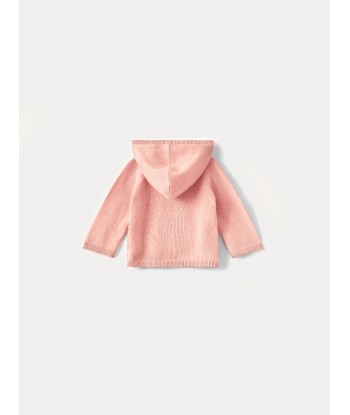 Pull en cachemire bébé rose fané Comparez plus de prix