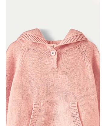 Pull en cachemire bébé rose fané Comparez plus de prix