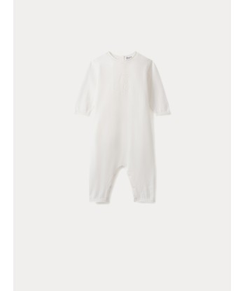 Combinaison coton bébé blanc lait chez Cornerstreet bien 