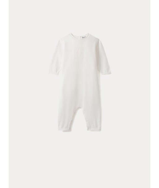 Combinaison coton bébé blanc lait chez Cornerstreet bien 