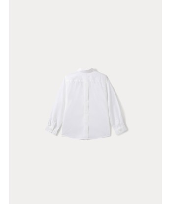 Chemise Acteur blanche brillant des détails fins