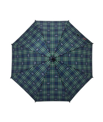 PARAPLUIE À CARREAUX BLEU MARINE ET VERT pas cher chine