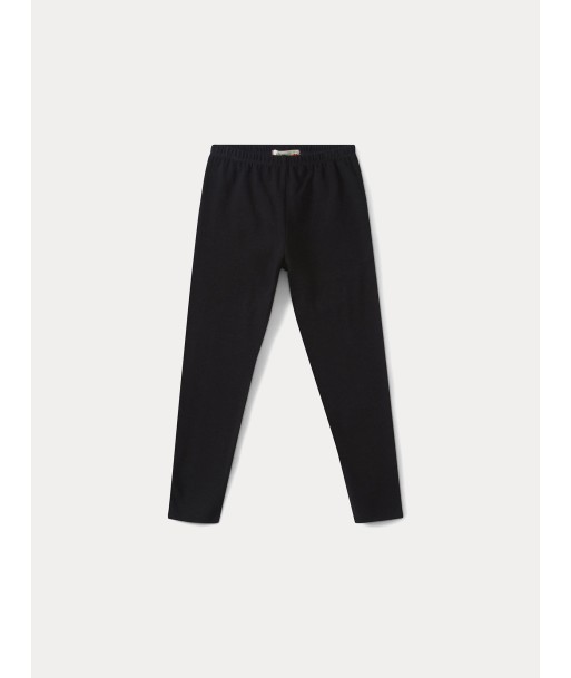 Legging uni noir de France