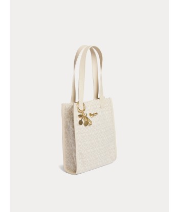 Sac cabas Ghislene beige la colonne vertébrale