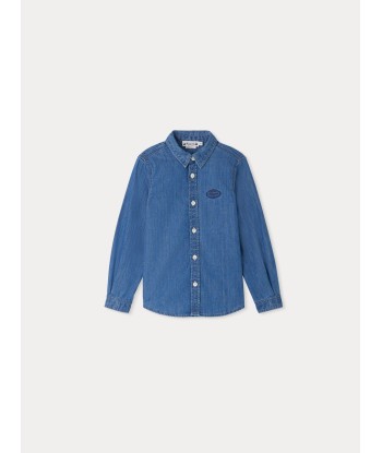 Chemise Golven en denim en linge