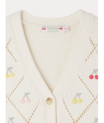 Cardigan Ticiana en coton et cachemire pas cher chine