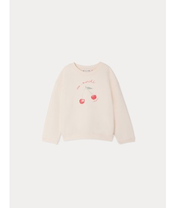 Sweatshirt Fleurette rose camélia meilleur choix