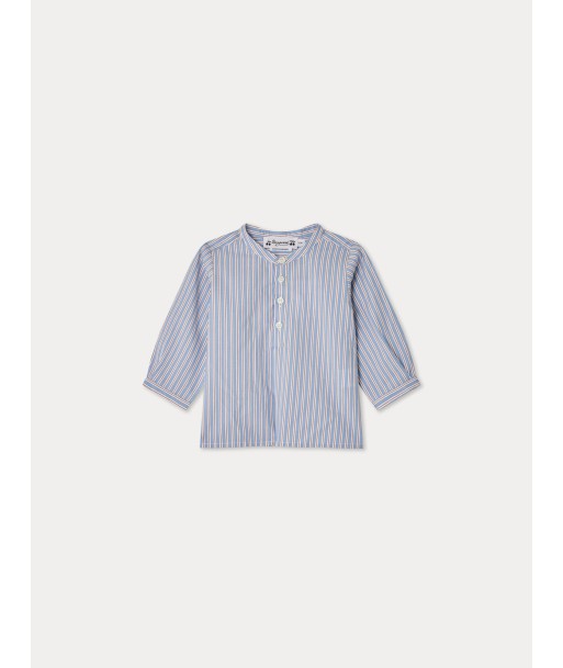 Chemise Polisson à rayures bleu Par le système avancé 