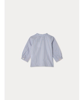 Chemise Polisson à rayures bleu Par le système avancé 