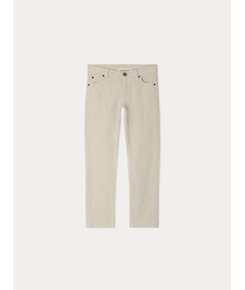 Pantalon Dewey en velours cotelé blanc Economisez 