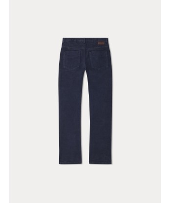 Pantalon Dewey en velours cotelé bleu foncé 2024