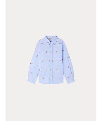 Chemise Daho à motifs bleu 50% de réduction en Octobre 2024