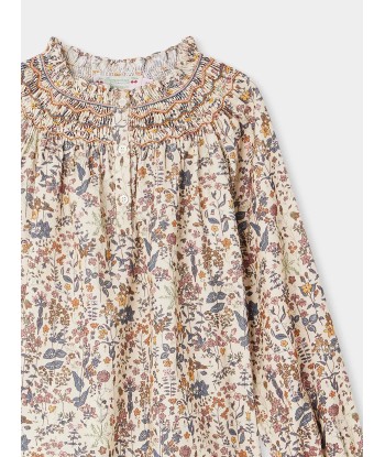 Blouse Pétale smockée en tissu Liberty Comparez plus de prix