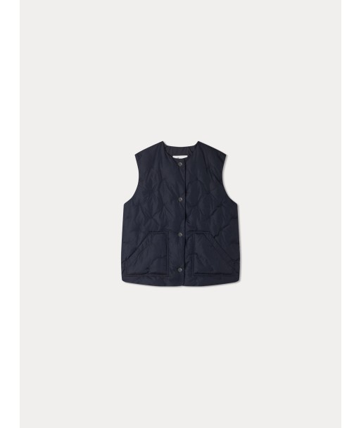 Blouson Daila sans manches bleu nuit acheter en ligne