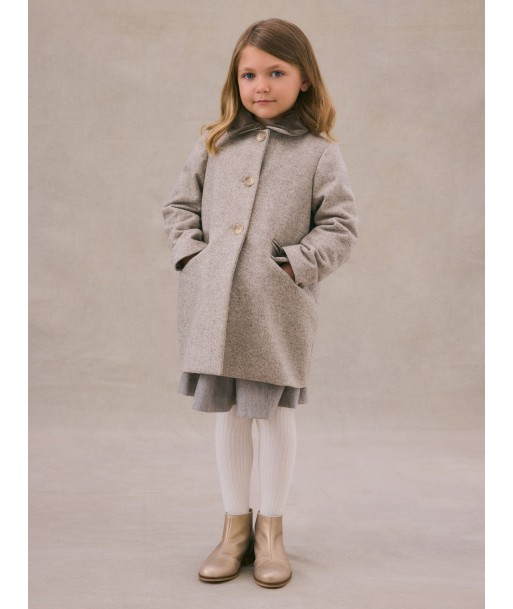 Manteau Ginette en laine pas chere