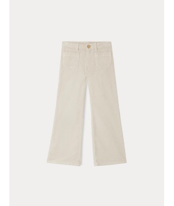 Pantalon Junon en velours cotelé blanc votre restaurant rapide dans 