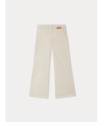 Pantalon Junon en velours cotelé blanc votre restaurant rapide dans 