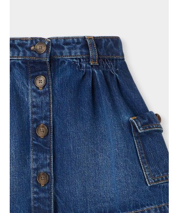 Jupe Génèse en denim en stock