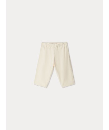 Pantalon Dandy en velours blanc destockage