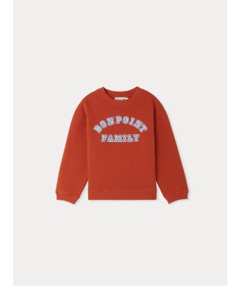 Sweatshirt Tonino avec broderie Bonpoint de pas cher