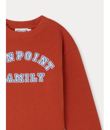 Sweatshirt Tonino avec broderie Bonpoint de pas cher