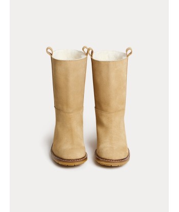 Boots Gab en cuir blanc pas cher chine