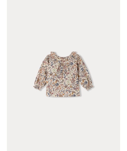 Blouse Gigi en tissu Liberty velours la chaussure